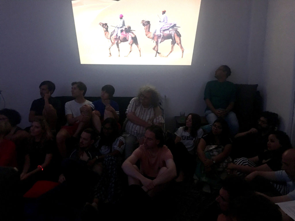 Audience is cozy