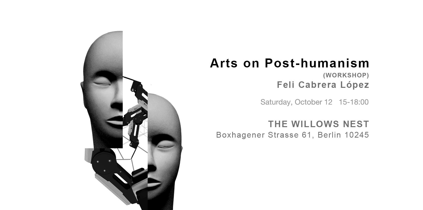 Arts on Posthumanism, with Feli Cabrera López